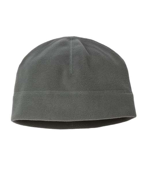 Atlantis Headwear BIRK Sustainable Fleece Beanie #color_Dark Grey