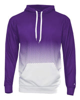 Badger 1404 Hex 2.0 Hooded Sweatshirt #color_Purple
