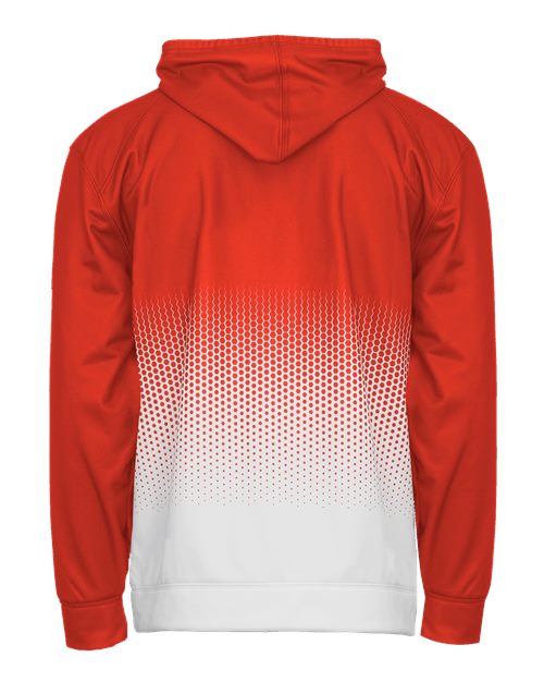 Badger 1404 Hex 2.0 Hooded Sweatshirt #color_Burnt Orange