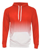 Badger 1404 Hex 2.0 Hooded Sweatshirt #color_Burnt Orange
