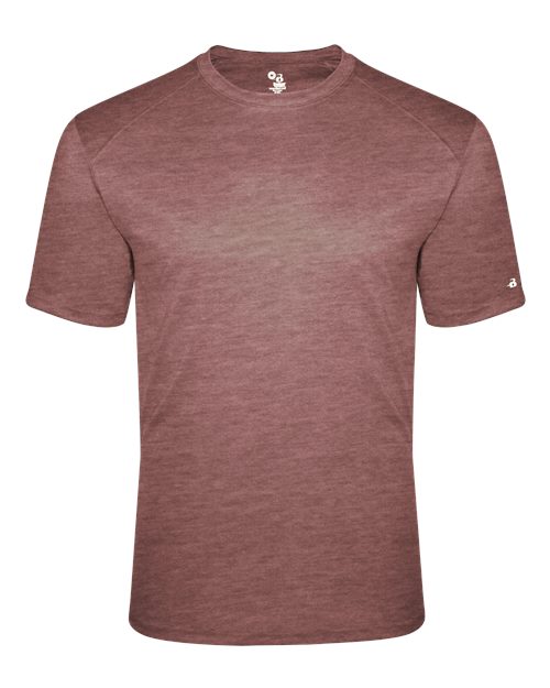 Badger 4940 Triblend Performance T-Shirt #color_Maroon Heather