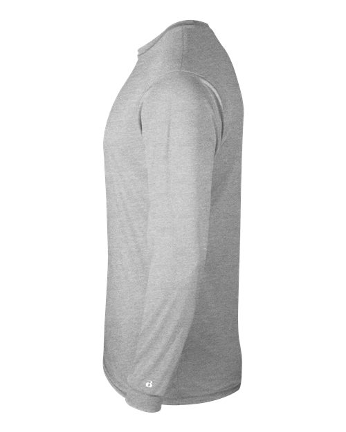 Badger 4944 Triblend Performance Long Sleeve T-Shirt #color_Oxford