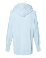 MV Sport W23720 Women's French Terry Hooded Sweatshirt #color_Arctic Blue