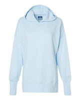 MV Sport W23720 Women's French Terry Hooded Sweatshirt #color_Arctic Blue