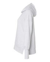 MV Sport W23720 Women's French Terry Hooded Sweatshirt #color_Ash