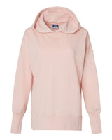 MV Sport W23720 Women's French Terry Hooded Sweatshirt #color_Cameo Pink