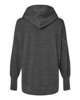 MV Sport W23720 Women's French Terry Hooded Sweatshirt #color_Charcoal