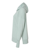 MV Sport W23720 Women's French Terry Hooded Sweatshirt #color_Greenstone