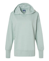 MV Sport W23720 Women's French Terry Hooded Sweatshirt #color_Greenstone