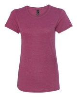Anvil 6750L Ladies' Triblend T-Shirt #color_HEATHER RASPBRRY