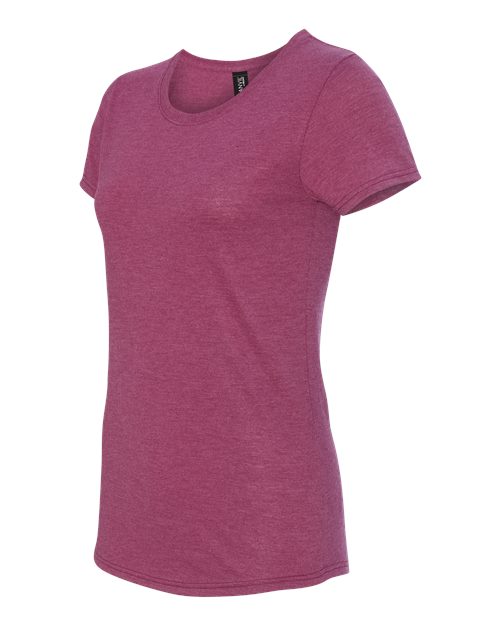 Anvil 6750L Ladies' Triblend T-Shirt #color_HEATHER RASPBRRY