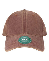 LEGACY OFAST Old Favorite Solid Twill Cap #color_Burgundy