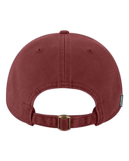 LEGACY EZA Relaxed Twill Dad Hat #color_Burgundy