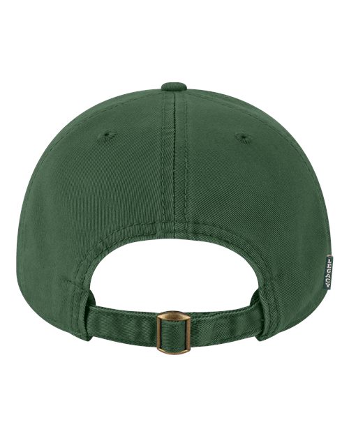 LEGACY EZA Relaxed Twill Dad Hat #color_Dark Green