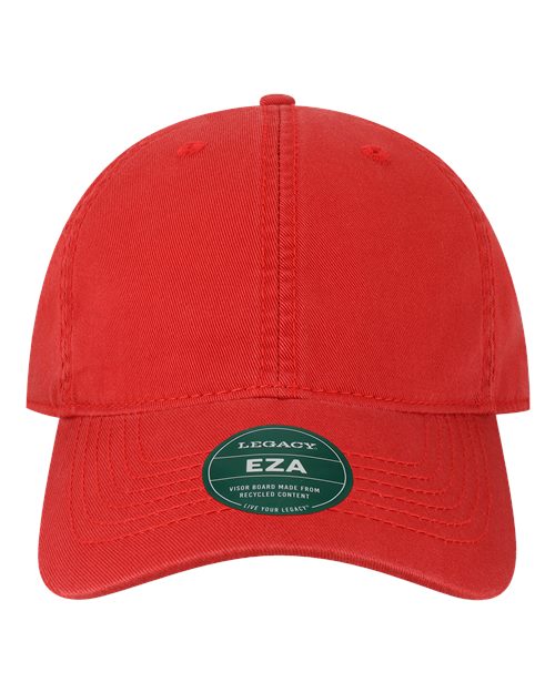 LEGACY EZA Relaxed Twill Dad Hat #color_Scarlet