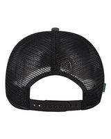 LEGACY ROADIE Five-Panel Trucker Cap #color_Black/ Black