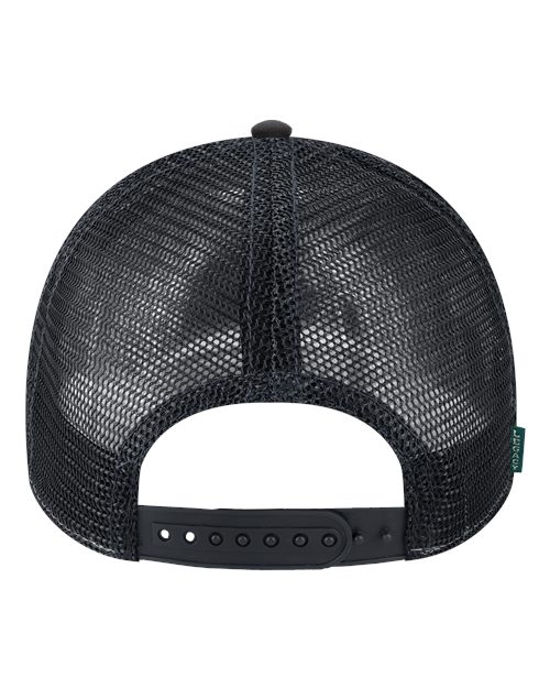 LEGACY LPS Lo-Pro Snapback Trucker Cap #color_Black/ Black