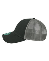 LEGACY LPS Lo-Pro Snapback Trucker Cap #color_Black/ Dark Grey