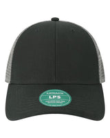 LEGACY LPS Lo-Pro Snapback Trucker Cap #color_Black/ Dark Grey