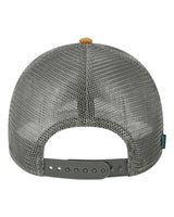 LEGACY LPS Lo-Pro Snapback Trucker Cap #color_Caramel/ Dark Grey