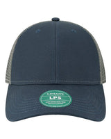 LEGACY LPS Lo-Pro Snapback Trucker Cap #color_Navy/ Dark Grey