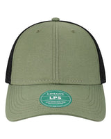 LEGACY LPS Lo-Pro Snapback Trucker Cap #color_Olive/ Black