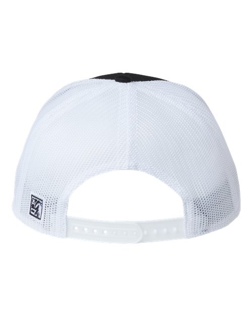 The Game GB452R Everyday Rope Trucker Cap #color_Black/ White