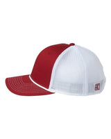 The Game GB452R Everyday Rope Trucker Cap #color_Cardinal/ White