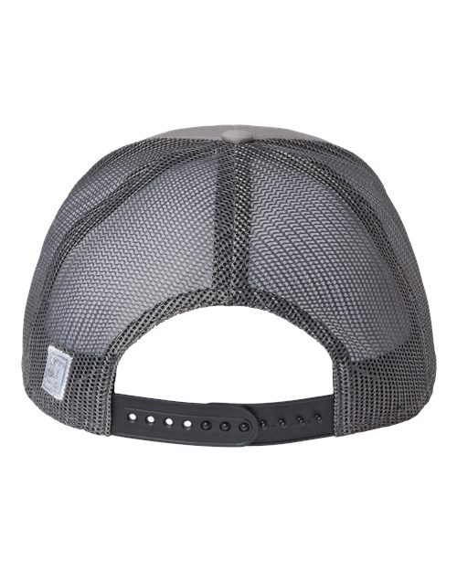 The Game GB452R Everyday Rope Trucker Cap #color_Light Grey/ Charcoal