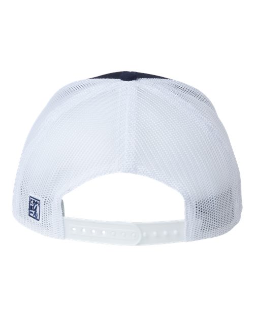 The Game GB452R Everyday Rope Trucker Cap #color_Navy/ White