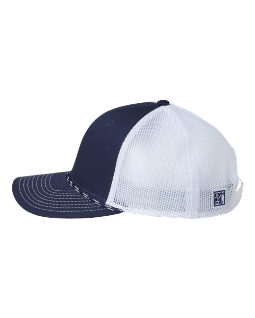 The Game GB452R Everyday Rope Trucker Cap #color_Navy/ White