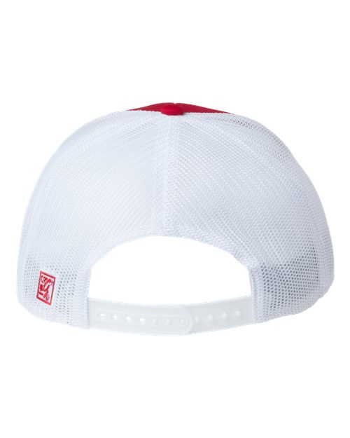 The Game GB452R Everyday Rope Trucker Cap #color_Red/ White