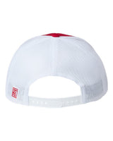 The Game GB452R Everyday Rope Trucker Cap #color_Red/ White
