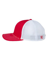 The Game GB452R Everyday Rope Trucker Cap #color_Red/ White