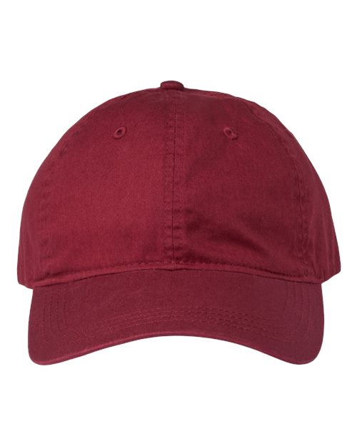 The Game GB510 Ultralight Cotton Twill Cap #color_Brick