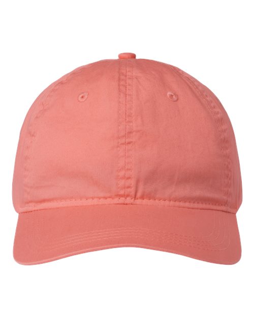 The Game GB510 Ultralight Cotton Twill Cap #color_Melon