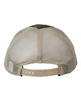The Game GB880 Soft Trucker Cap #color_Woodland/ Khaki