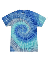 Tie-Dye CD100Y Youth 5.4 oz. 100% Cotton T-Shirt #color_BLUE JERRY