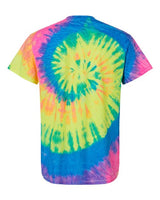 Tie-Dye CD100Y Youth 5.4 oz. 100% Cotton T-Shirt #color_NEON RAINBOW