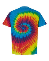 Tie-Dye CD100Y Youth 5.4 oz. 100% Cotton T-Shirt #color_REACTIVE RAINBOW