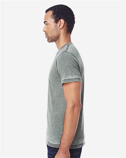 Colortone 1350 Acid Wash Burnout T-Shirt #color_Olive