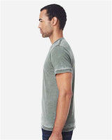 Colortone 1350 Acid Wash Burnout T-Shirt #color_Olive
