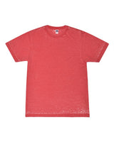 Colortone 1350 Acid Wash Burnout T-Shirt #color_Ruby