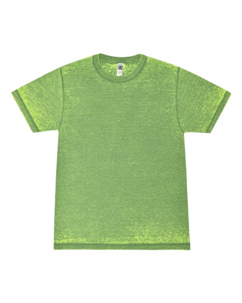 Colortone 1350 Acid Wash Burnout T-Shirt #color_Summer Green