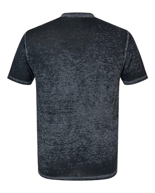 Colortone 1350 Acid Wash Burnout T-Shirt #color_Twilight Black