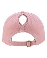 Infinity Her CASSIE Women's Pigment-Dyed with Fashion Undervisor Cap #color_Dusty Pink/ Floral