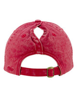Infinity Her CASSIE Women's Pigment-Dyed with Fashion Undervisor Cap #color_Red/ Leopard