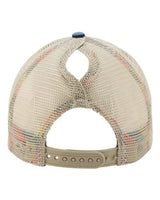 Infinity Her TESS Women's Washed Mesh-Back Cap #color_Navy/ Stripes