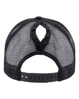 Infinity Her CHARLIE Women's Modern Trucker Cap #color_Black/ Black