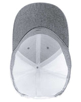Infinity Her CHARLIE Women's Modern Trucker Cap #color_Heather Grey/ White